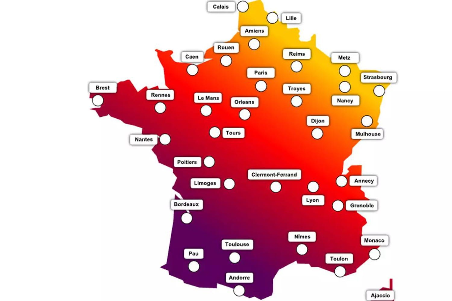 Éclipse solaire du 12 août : la Corse au rendez-vous céleste, horaires et taux d'obscuration par ville