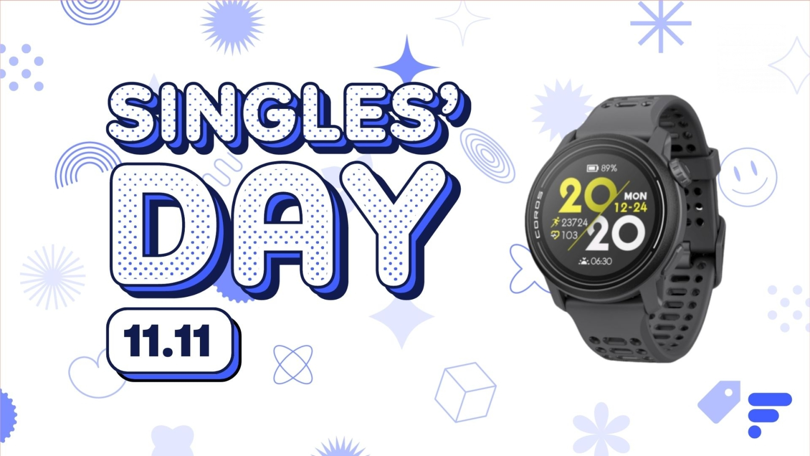 Coros Pace 3 : l'opportunité tech à saisir pendant u Singles Day