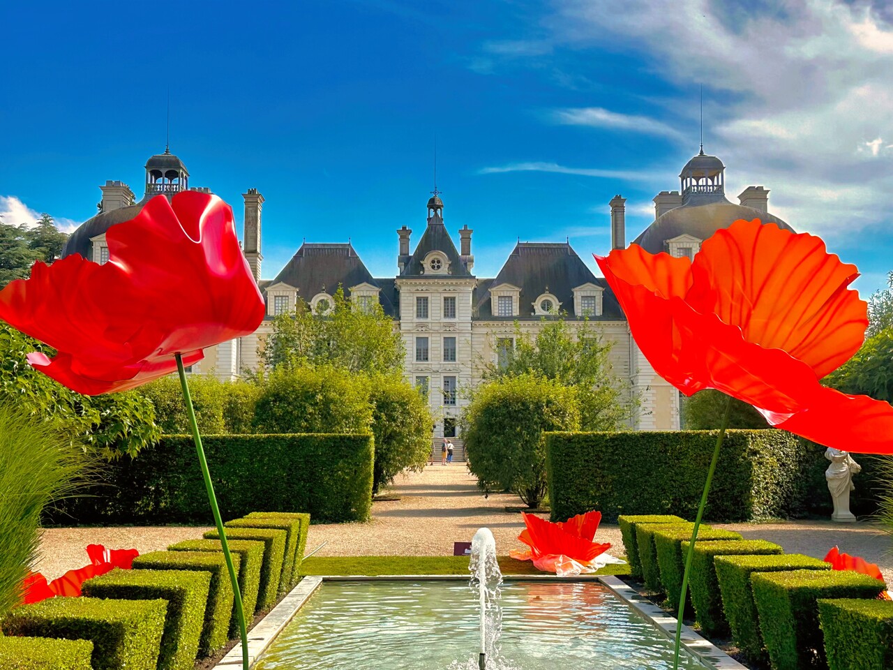 Jardins de Cheverny: la France continentale et ses fastes